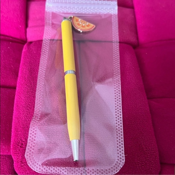 Coach Ballpoint Pen w/Coach Charm-NWOT - Picture 2 of 4